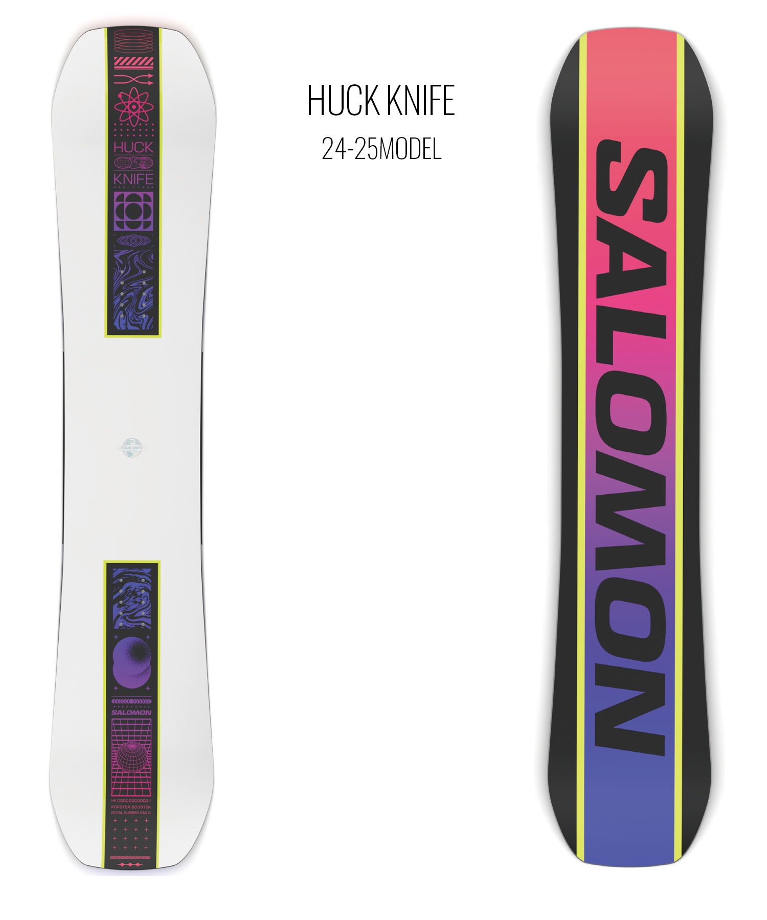【早期購入】SALOMON サロモン スノーボード 板 メンズ HUCK KNIFE ムラサキスポーツ 24-25モデル LL A19(ONECOLOR-149cm)