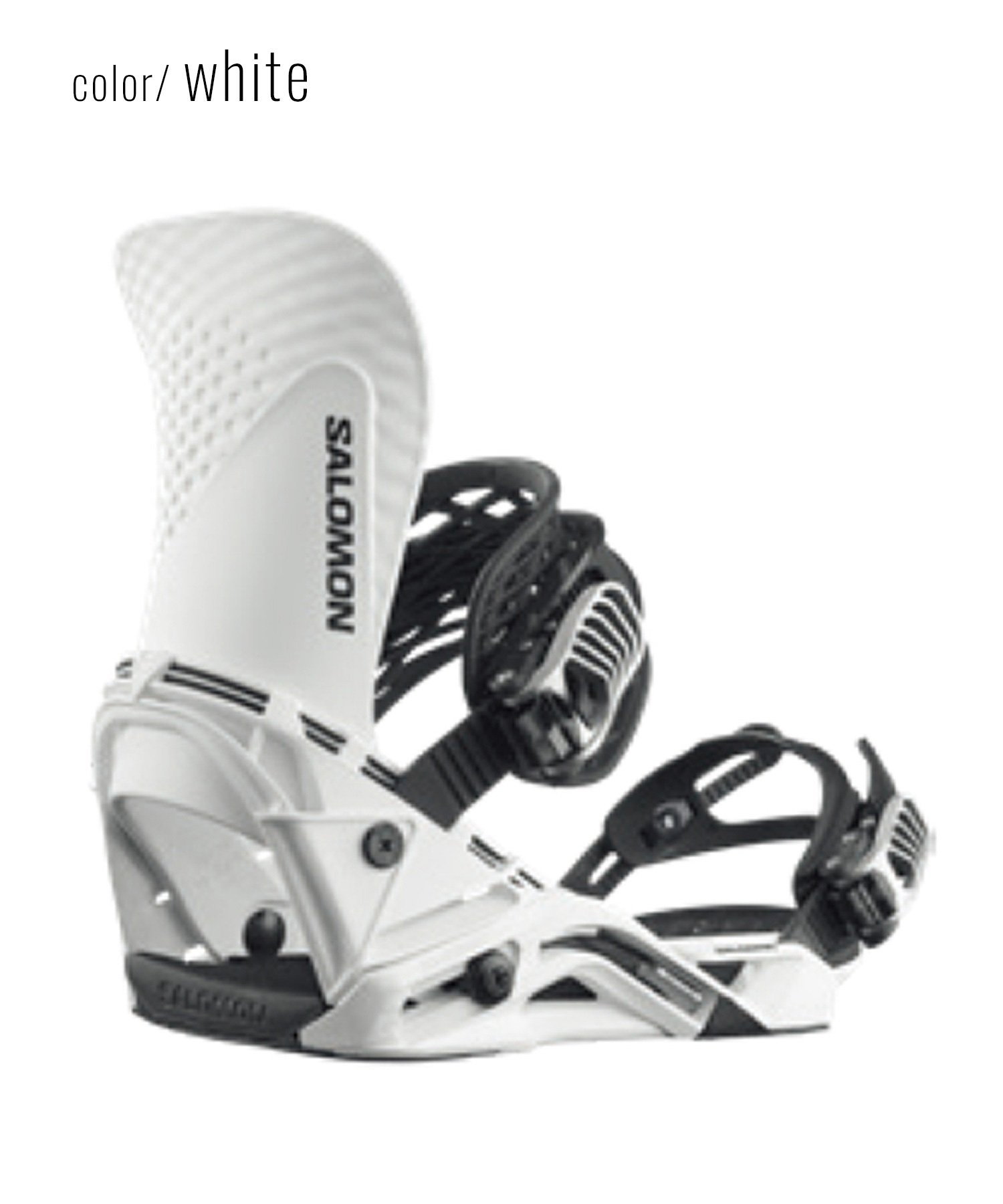 スノーボード バインディング メンズ SALOMON サロモン HOLOGRAM 23-24モデル ムラサキスポーツ KK C2(white-S)