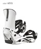 スノーボード バインディング メンズ SALOMON サロモン DISTRICT 23-24モデル ムラサキスポーツ KK C2(white-S)