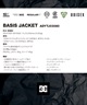 【早期購入/店頭受取対象外】DC ディーシー スノーボード ウェア ジャケット ユニセックス JK BASIS ムラサキスポーツ 24-25モデル LX B1(BPG0-S)