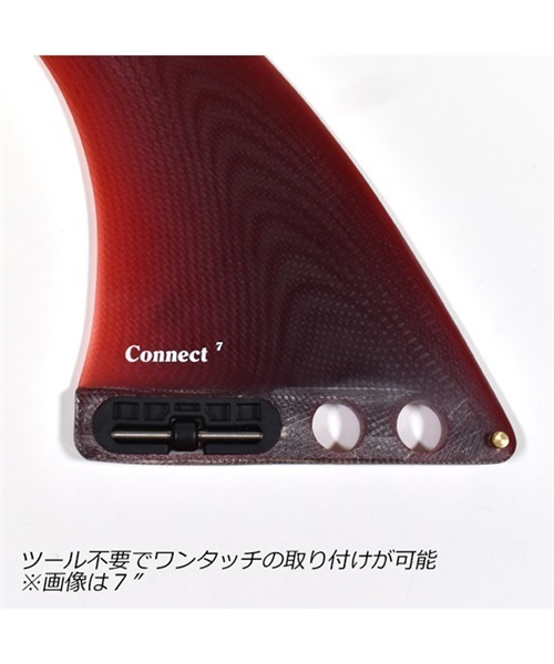 FCS2 エフシーエスツー CONNECT PG LB FIN 8 コネクト FCON-PG05-LB80R サーフィン フィン II C14(RED-8.0)