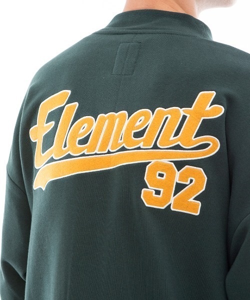 ELEMENT エレメント BD021-013 メンズ アウター カーディガン ニット セーター 長袖 KX1 A19(FBK-M)