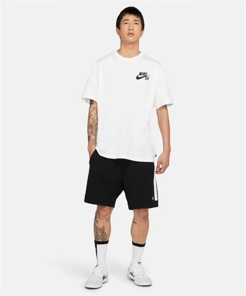 【マトメガイ対象】NIKE SB ナイキエスビー ロゴ スケートボード Tシャツ DC7818-100 メンズ 半袖 Tシャツ II3 G20(100-M)