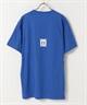 DEAR LAUREL ディアローレル メンズ 半袖Tシャツ ルーズシルエット フォトプリントTシャツ D22S2107(WHT-M)
