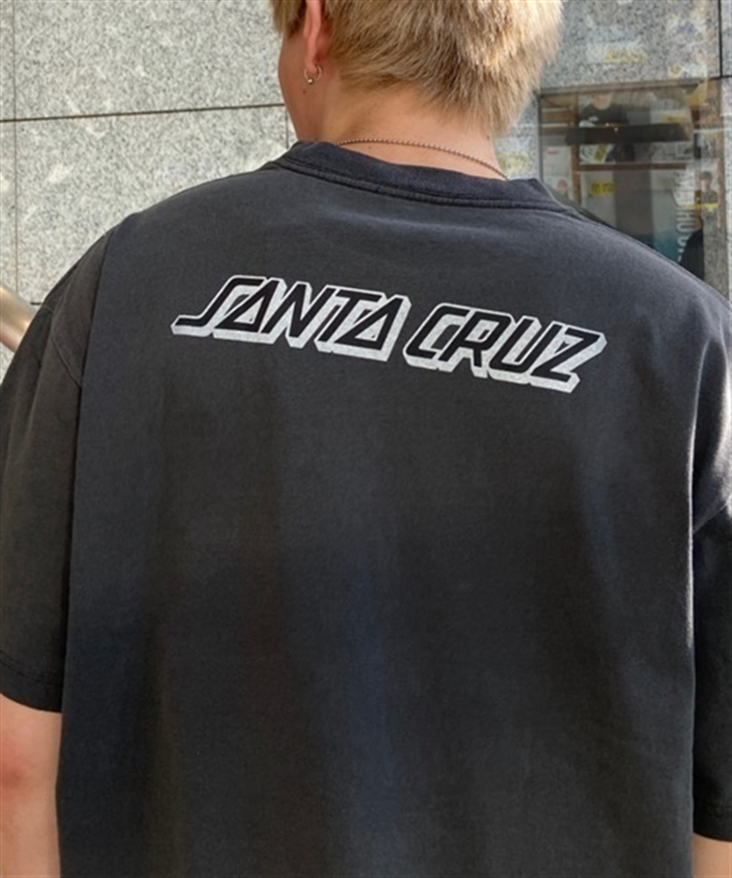 SANTA CRUZ サンタクルーズ COSMIC BONE HAND STRIP S/S 502231413 メンズ 半袖 Tシャツ KK1 D12(WT-M)