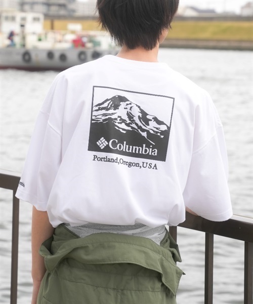 Columbia コロンビア Imperial Park Graphic SS Tee PM6871 メンズ 半袖 Tシャツ KK1 D12(WTBK-M)