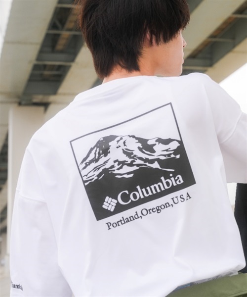 Columbia コロンビア Imperial Park Graphic SS Tee PM6871 メンズ 半袖 Tシャツ KK1 D12(WTBK-M)