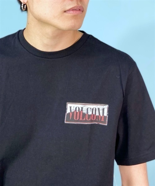 【マトメガイ対象】VOLCOM ボルコム × Jack Robinson コラボモデル AF012307 メンズ 半袖 Tシャツ KK1 C14(WHT-M)