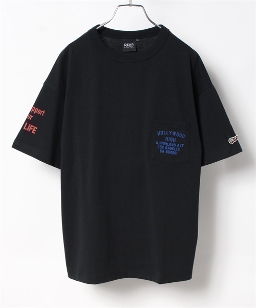 DEAR LAUREL ディアローレル D23S2102 メンズ トップス カットソー Tシャツ 半袖 KK D27(WT-M)