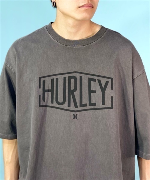 Hurley ハーレー OVERSIZED PIGMENT TEE オーバーサイズ ピグメント ティー MSS2310018 メンズ 半袖 Tシャツ KX1 C20(CGY-S)