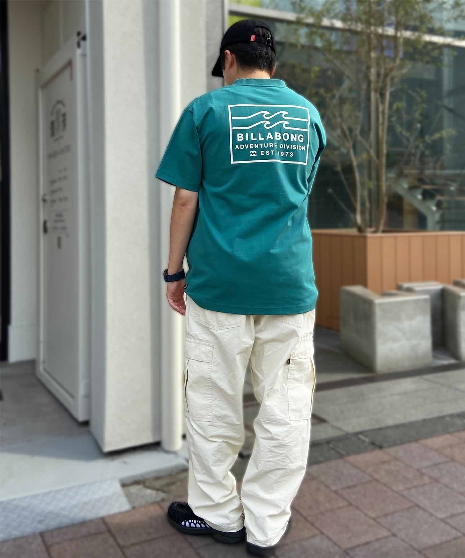 【マトメガイ対象】BILLABONG ビラボン メンズ バックプリントTシャツ ロゴT 半袖 BE011-214(RAV-M)