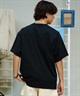 【ムラサキスポーツ限定】 QUIKSILVER クイックシルバー メンズ 半袖 Tシャツ ポケット ポケT ルーズフィット QST241626M(BLK-M)