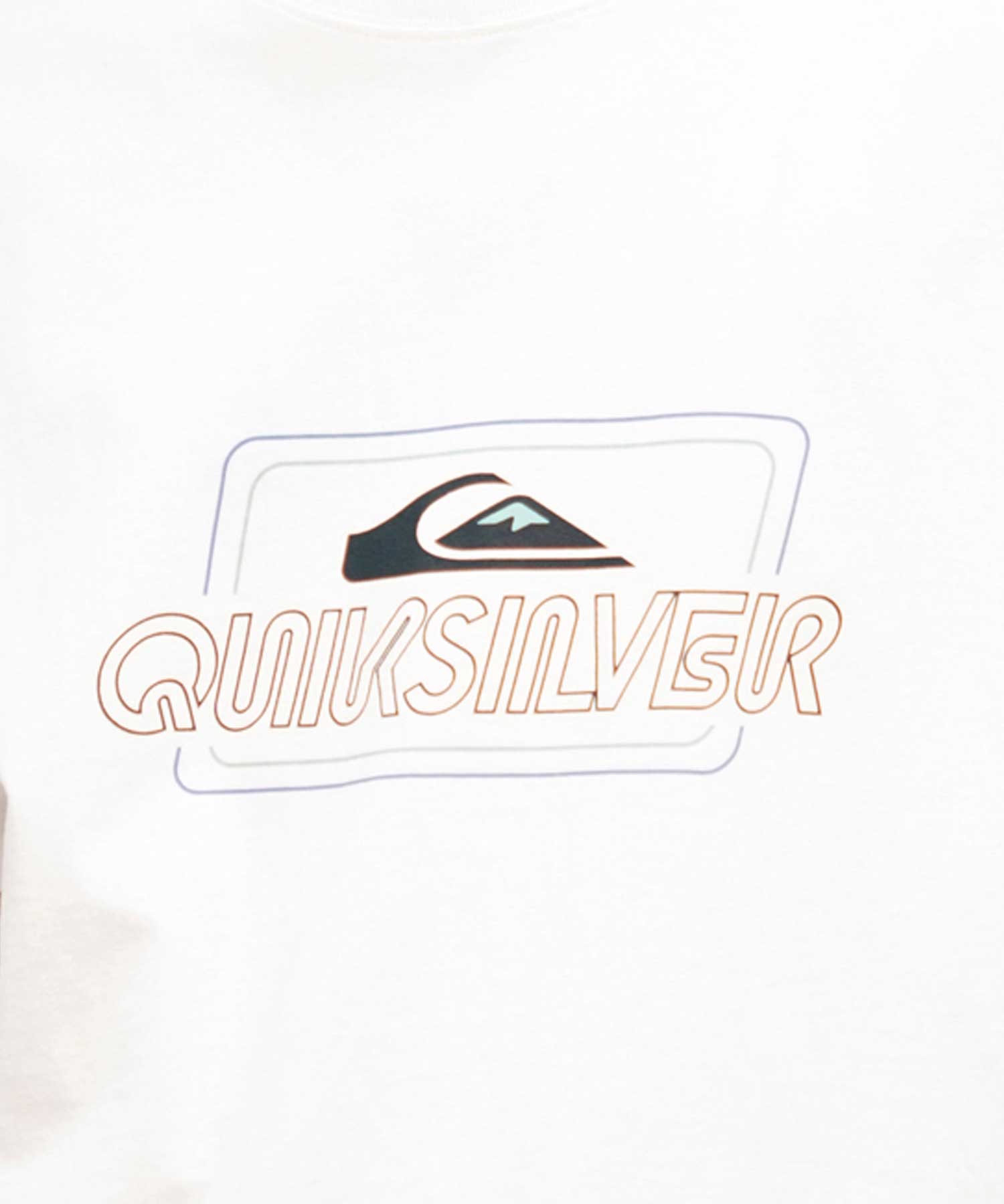 【マトメガイ対象】QUIKSILVER クイックシルバー QST241008 メンズ 半袖 Tシャツ ST クルーネック(WHT-M)