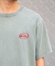 【マトメガイ対象】QUIKSILVER クイックシルバー QST241012 メンズ 半袖 Tシャツ ST サターンロゴ ST バックプリント(BLK-M)