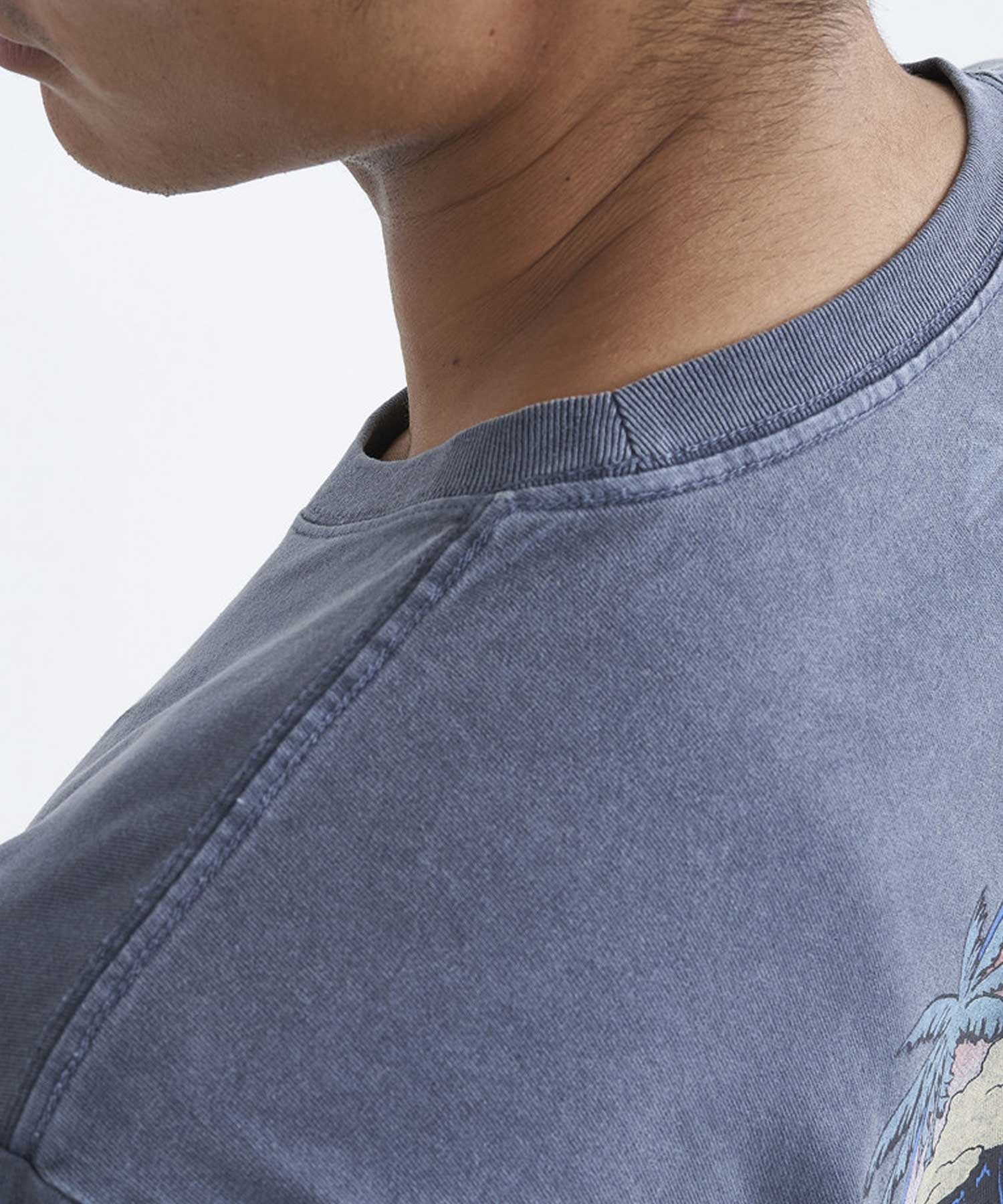 QUIKSILVER クイックシルバー QST241009 メンズ 半袖 Tシャツ ライディングトゥデイ ST バックプリント(WHT-M)