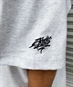 DC ディーシー DST242009 メンズ 半袖 Tシャツ ドロップショルダー バックロゴ ワイドフィット(GRY-M)