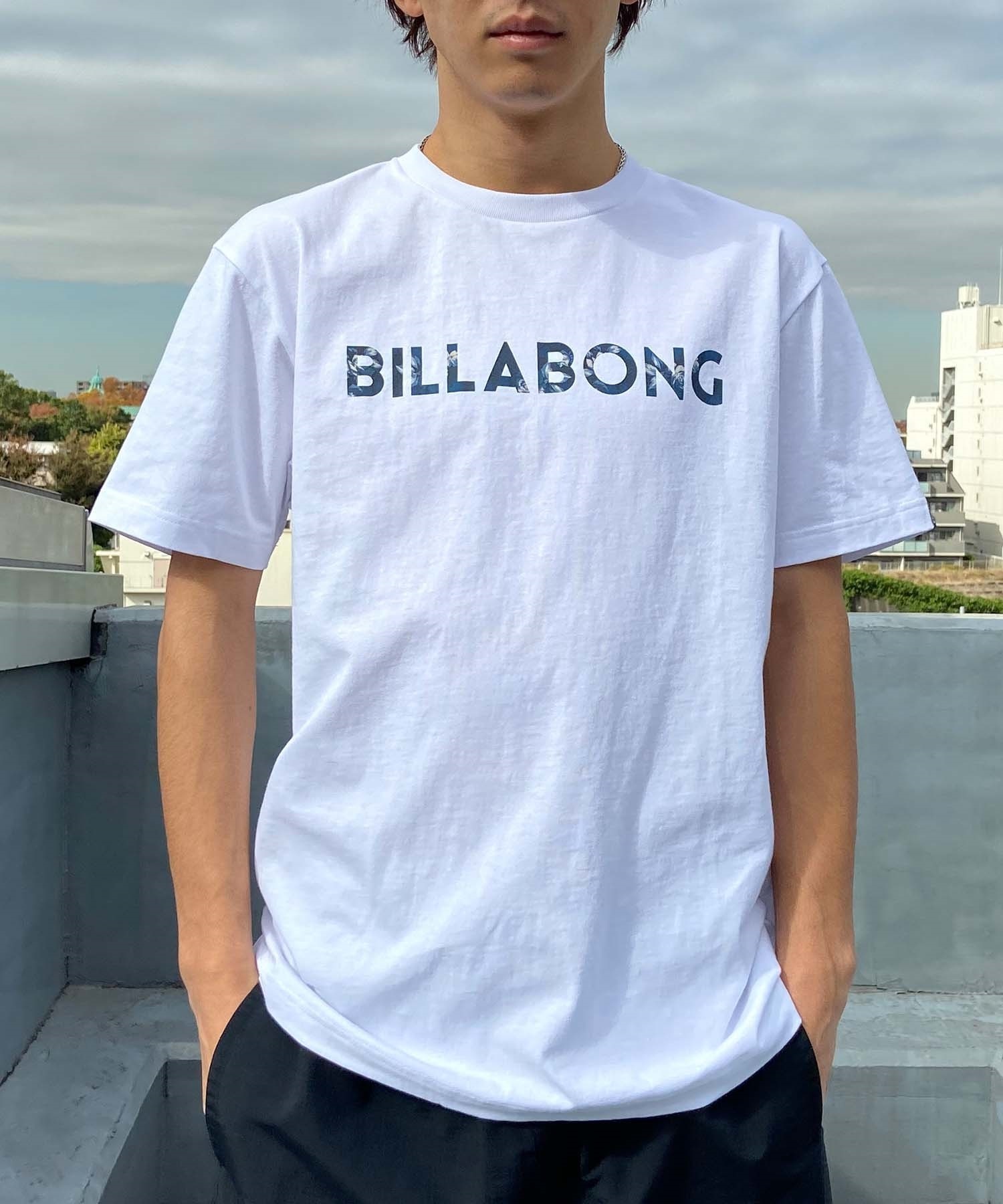 【マトメガイ対象】BILLABONG ビラボン UNITY LOGO Tシャツ 半袖 メンズ ロゴ BE011-200(BLK-S)