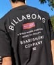 【マトメガイ対象】BILLABONG ビラボン PEAK Tシャツ 半袖 メンズ バックプリント クルーネック BE011-205(SAG-S)
