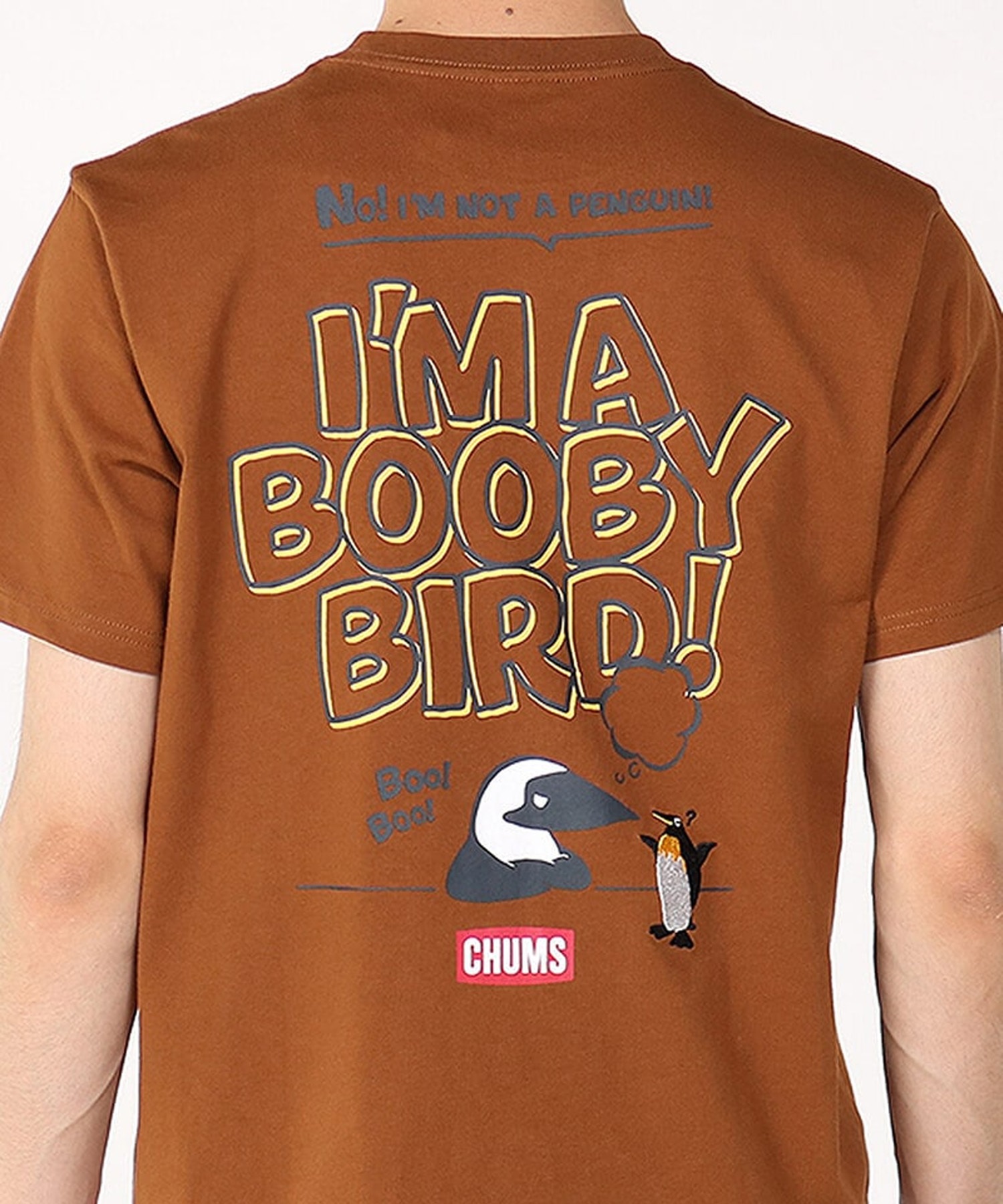 CHUMS/チャムス Anti-Bug I'm A Booby Bird! T-Shirt アンチバグ　アイム　ア　ブービーバード　Ｔシャツ クルーネック CH01-2383(W001-M)