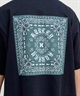 【マトメガイ対象】Hurley ハーレー バンダナ バックプリント ティー メンズ ショートスリーブ Tシャツ 24MRSMSS04(BLK-S)