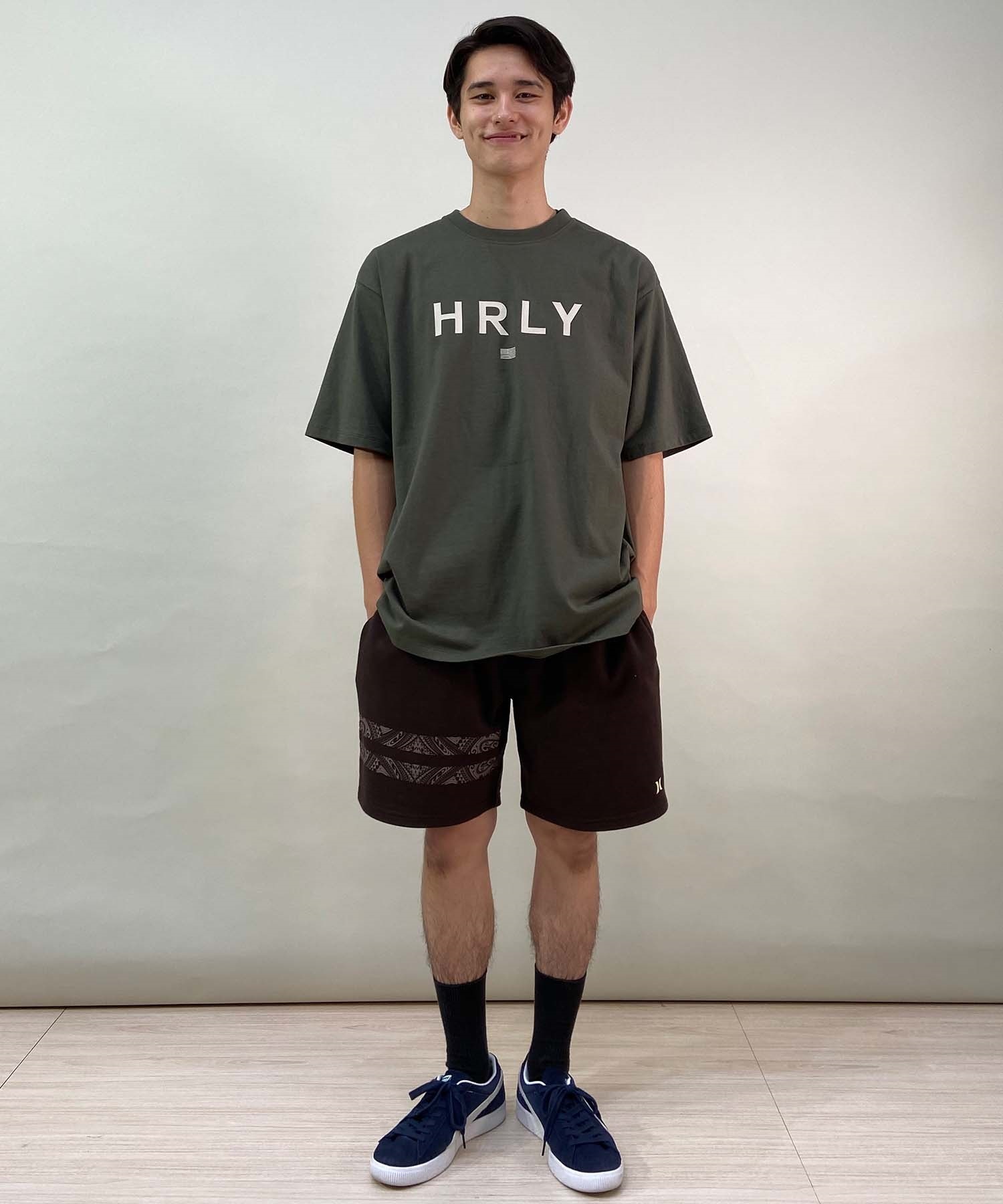 【マトメガイ対象】Hurley ハーレー OVERSIZED HURLEY SHORT SLEEVE TEE メンズ 半袖 Tシャツ MSS2411020(DFR-S)