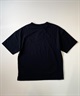 DEAR LAUREL ディアローレル メンズ 半袖 Tシャツ Metaric print メタリック 箔プリント 吸水速乾 D24S2105(BK/SV-M)