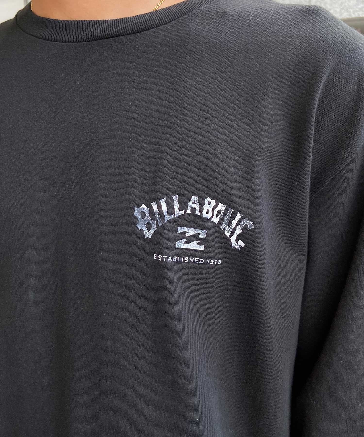 BILLABONG ビラボン BE011-050 メンズ 長袖 Tシャツ ロゴ ロンT バックプリント クルーネックロンT(OFW-M)