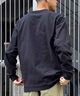 QUIKSILVER クイックシルバー メンズ ロンT 長袖Tシャツ アフターサーフ 薄手 QLT241032(BLK-M)