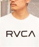 RVCA ルーカ メンズ タンクトップ カットオフ クルーネック BE041-353(BLK-S)