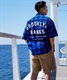 DEAR LAUREL/ディアローレル 半袖シャツ/シャツ チェック アメカジ スケーター D23S2406(BLUE-M)