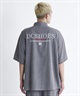DC ディーシー メンズ 半袖シャツ バックロゴ 刺繍 ビッグシルエット セットアップ対応 DSH242001(BDM-M)