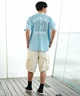 ELEMENT エレメント BE021-170 メンズ 半袖 Tシャツ ゲームシャツ フットボール 90年代 レギュラー シルエット(FBK-M)