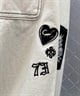 【ムラサキスポーツ限定】 SANTACRUZ サンタクルーズ メンズ デニム ロングパンツ ジーンズ ランダムロゴ 刺繍 ヴィンテージ風 502241502(WHITE-M)