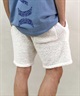 【マトメガイ対象】QUIKSILVER クイックシルバー QWS241054 メンズ ショートパンツ ワンポイント 刺繍 ロゴ(CHC-M)