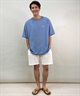 【マトメガイ対象】QUIKSILVER クイックシルバー QWS241054 メンズ ショートパンツ ワンポイント 刺繍 ロゴ(NVY-M)