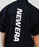 【ムラサキスポーツ限定】 NEW ERA ニューエラ メンズ 半袖 Tシャツ ラッシュガード 水陸両用 ユーティリティ バックプリント 吸汗速乾 UVケア 14334756(BK/WT-M)