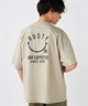 RUSTY ラスティー メンズ ラッシュガード 半袖 Tシャツ バックプリント ユーティリティ 水陸両用 UVカット 914473(BLK-M)