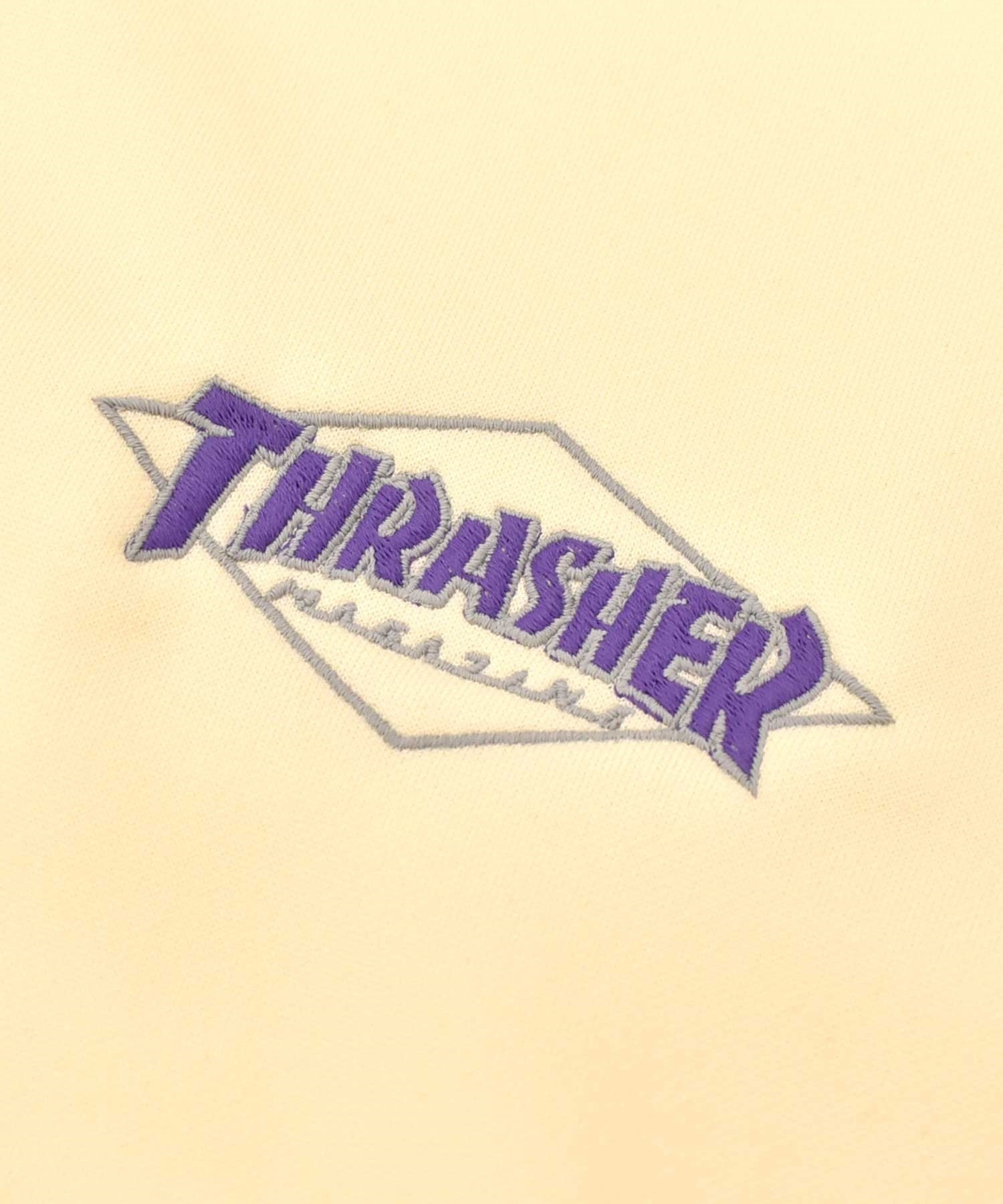 THRASHER スラッシャー THML-24SPJKT02 レディース ジャケット トラックトップ ジャージ ビッグシルエット ムラサキスポーツ限定(IVO-M)