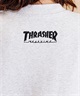 THRASHER/スラッシャー トレーナー スウェット クルーネック サガラ刺繍 裏毛 ムラサキスポーツ限定 THMUL-23F0001(BLK1-M)
