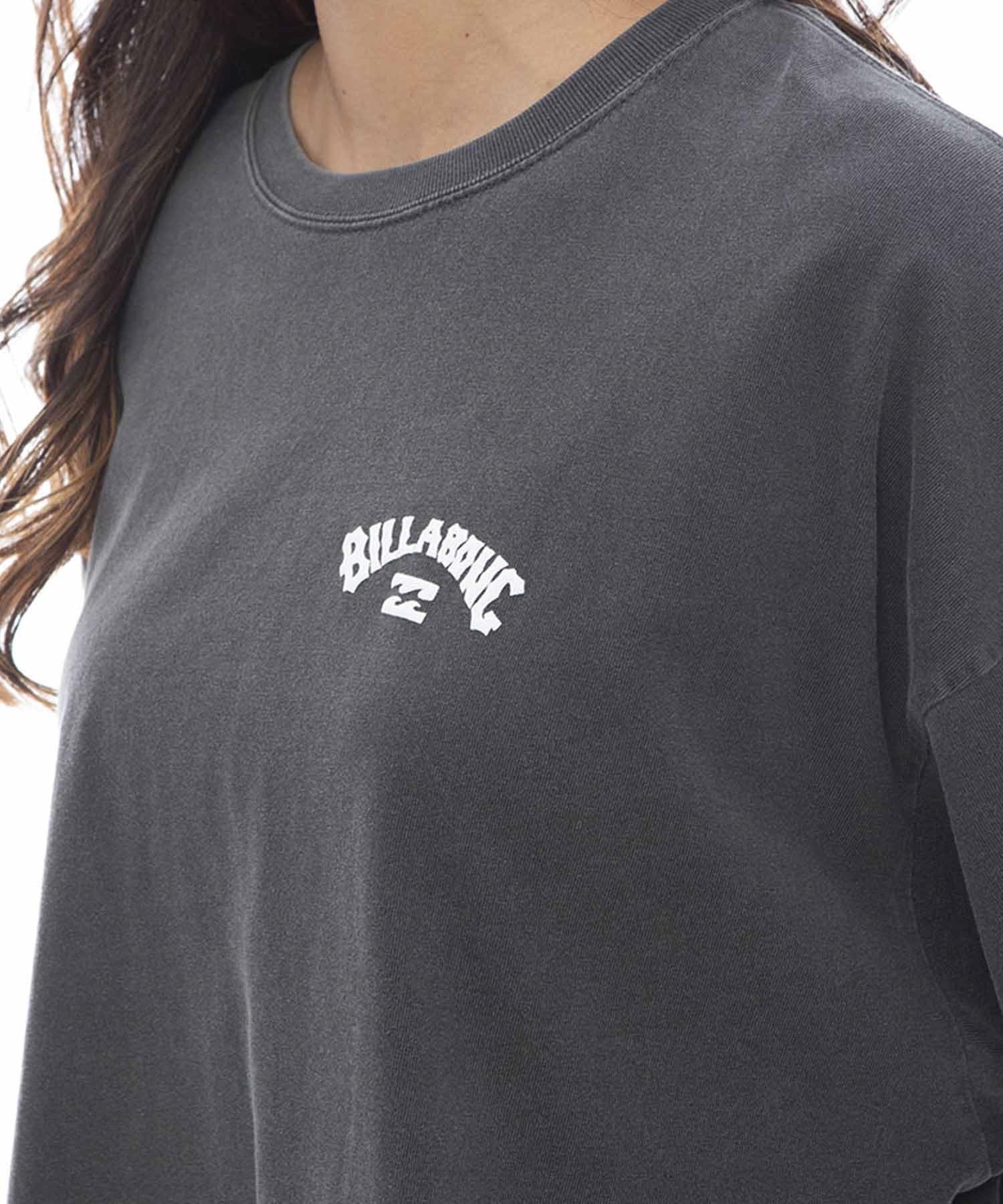 BILLABONG ビラボン ARCH LOGO WIDE LOOSE CROPED TEE レディース 半袖Tシャツ クロップド丈 BE013-206(GLC0-M)
