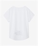 THE NORTH FACE ザ・ノース・フェイス レディース フレンチスリーブロゴデザインティー 半袖 Tシャツ 吸汗速乾 UVケア ホワイト NTW32374 W(W-S)