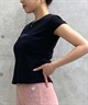 X-girl/エックスガール SMALL LOGO SS BABY TEE 105242011041 レディース  Tシャツ ムラサキスポーツ限定(RED-S)