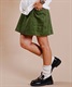 RVCA/ルーカ CORDUROY MINI SKIRT スカート BD044-426(BLK-S)