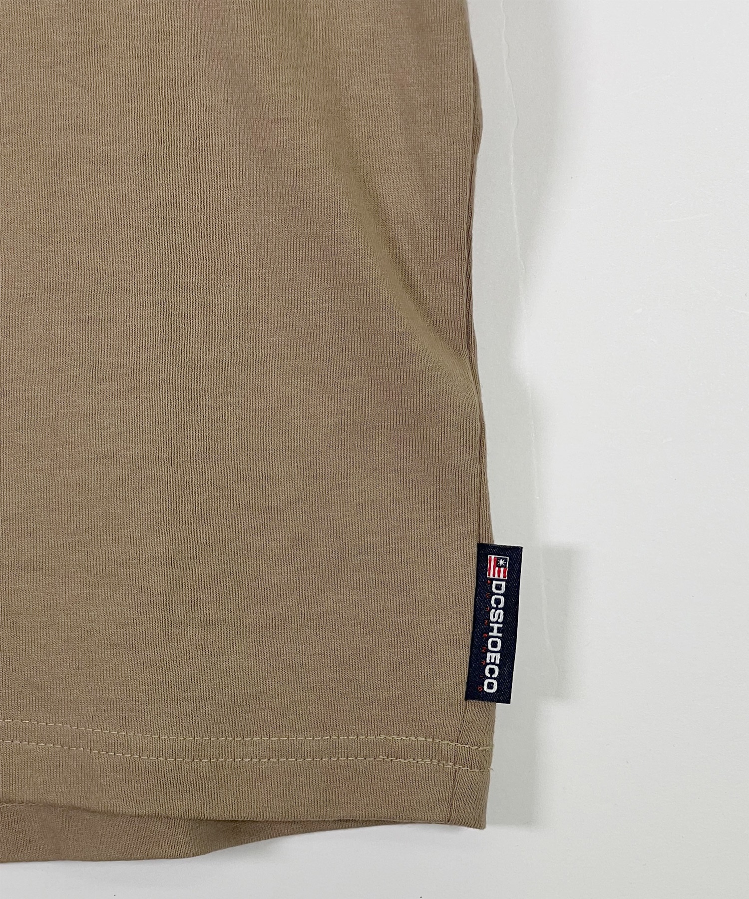 DC ディーシー キッズ Tシャツ 半袖 ブルーラット スケートボード 親子コーデ ワイドシルエット YST242503(BEG-120cm)