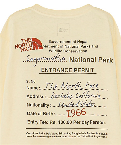 THE NORTH FACE/ザ・ノース・フェイス L/S FIREFLY TEE ロングTシャツ アウトドア 海 川 山 難燃素材 NTJ32348 OW(OW-100cm)