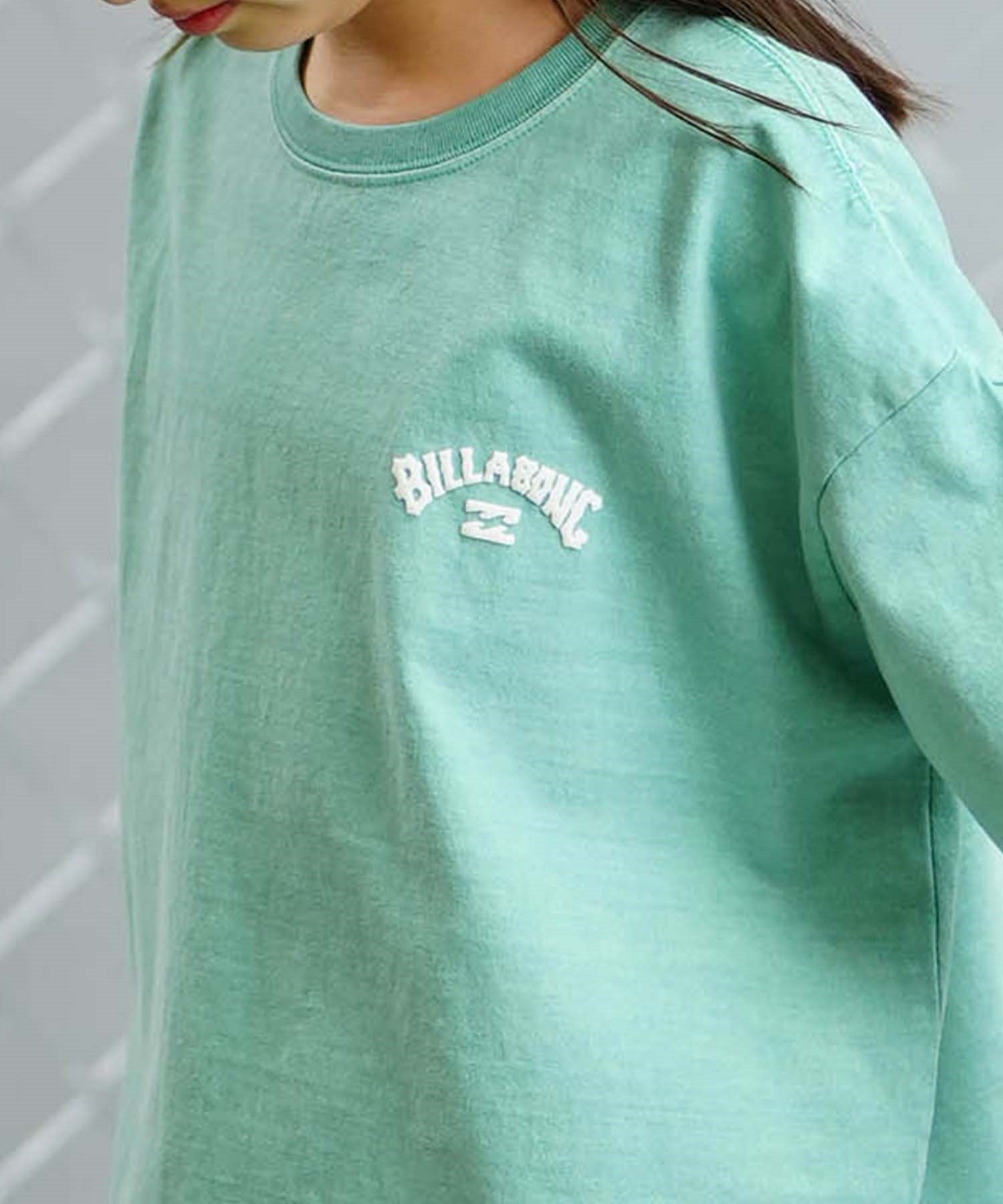 BILLABONG ビラボン ARCH LOGO WIDE LOOSE CROPED TEE キッズ 半袖 Tシャツ 親子コーデ BE015-250(GLC0-130cm)