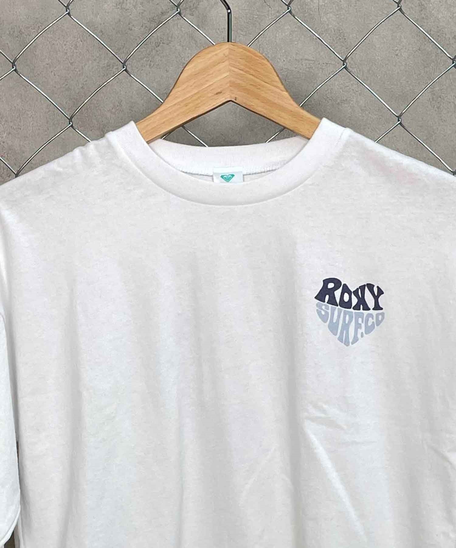 ROXY/ロキシー キッズ 長袖Tシャツ CROP TLT234088(WHT-130cm)