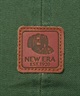 NEW ERA ニューエラ Youth 9TWENTY Leather Patch ダックキャンバス シラントログリーン キッズ キャップ 帽子 14111930(ONECOLOR-YTH)