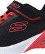 SKECHERS スケッチャーズ MICROSPEC MAX-GORVIX 403773L キッズ 靴 シューズ スニーカー 運動靴 JJ3 I15(BKRD-17.5cm)
