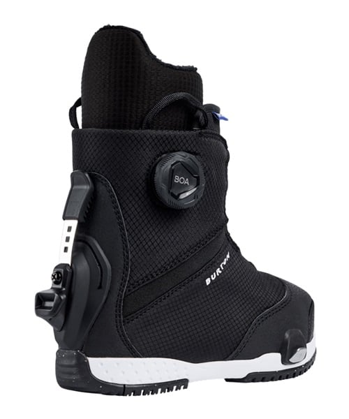 BURTON バートン スノーボード ブーツ キッズ Kids' Grom Step On Snowboard Boots 23775100001 23-24モデル(Black-17.5cm)